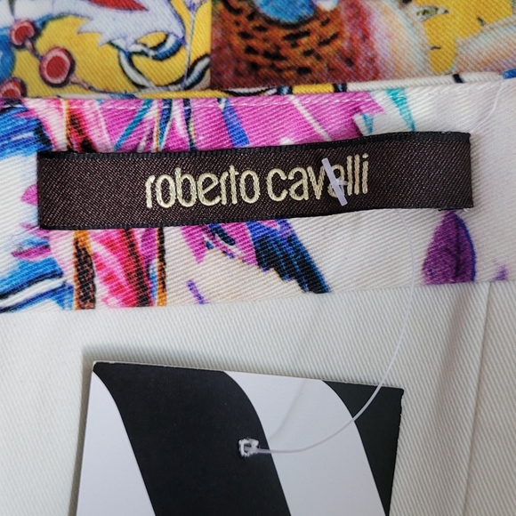 ROBERTO CAVALLI BUSTIER DRESS Multiple colors Size EU 44 - Picture 7 of 12